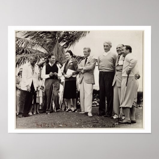 Edward, Duke of Windsor (1894-1972) en Wallis, Du Poster (Voorkant)