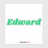 Edward Edward Sticker (Vel)
