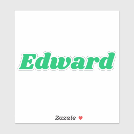 Edward Edward Sticker (Vel)