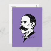Edward Elgar Briefkaart (Voorkant / Achterkant)