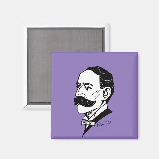 Edward Elgar Magneet (Voorkant / Achterkant)