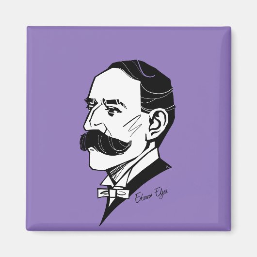 Edward Elgar Magneet (Voorkant)
