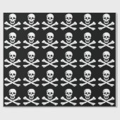 Edward England Pirate Flag Wrapping Paper Cadeaupapier (Vlak)