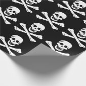 Edward England Pirate Flag Wrapping Paper Cadeaupapier (Hoek)