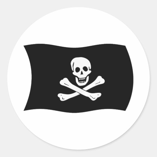 Edward England Vlag Sticker (Voorkant)