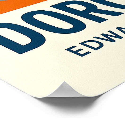 Edward Everett Square Poster (Hoek)