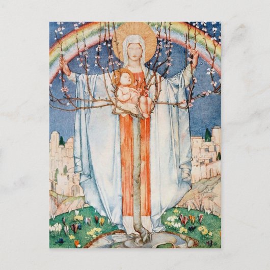 Edward Frampton Spring Briefkaart (Voorkant)