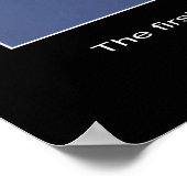 Edward H. White - De eerste Amerikaan aan bij Step Poster (Hoek)