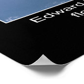 Edward H. White II drijft in de nulgraad Poster (Hoek)