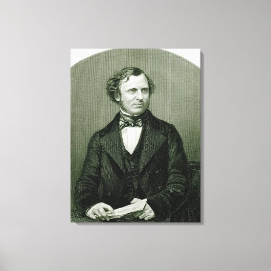 Edward Henry Smith Stanley, Lord Stanley Canvas Afdruk (Voorkant)