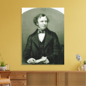 Edward Henry Smith Stanley, Lord Stanley Canvas Afdruk (Insitu (Woonkamer))