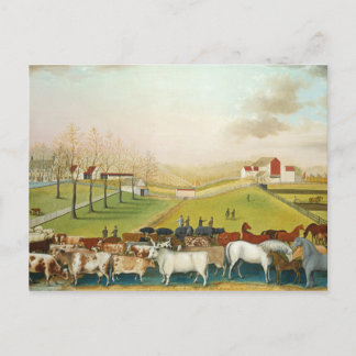 Edward Hicks - Het Cornell-Boerderij Briefkaart