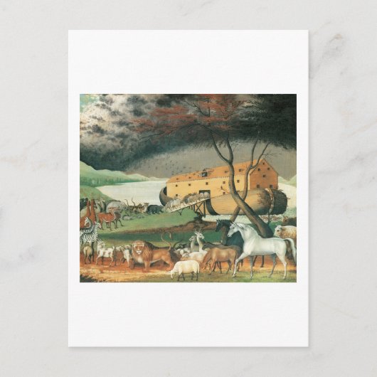 Edward Hicks Noah's Ark Briefkaart (Voorkant)