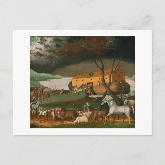 Edward Hicks - Noah's Ark Briefkaart (Voorkant)