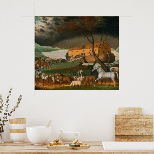 Edward Hicks - Noah's Ark Poster (Keuken)