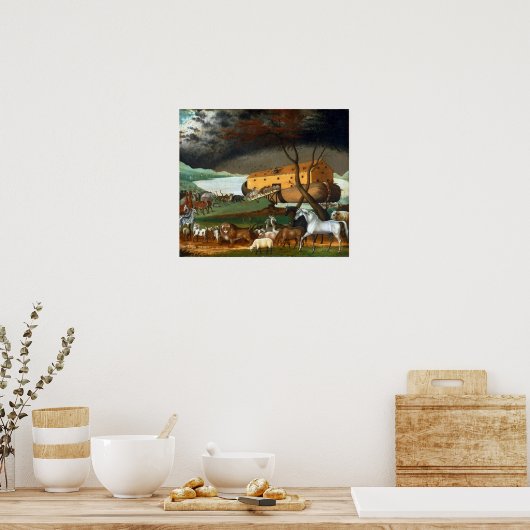 Edward Hicks Noah's Ark Poster (Keuken)