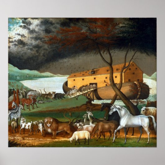 Edward Hicks Noah's Ark Poster (Voorkant)
