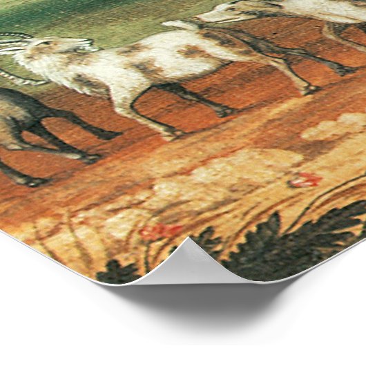 Edward Hicks Noah's Ark Poster (Hoek)