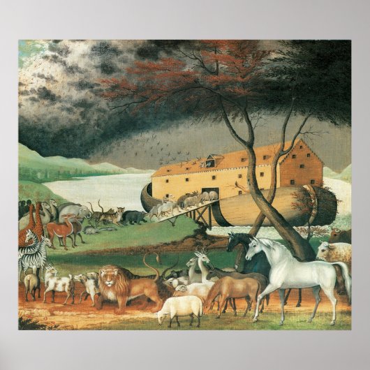 Edward Hicks Noah's Ark Poster (Voorkant)