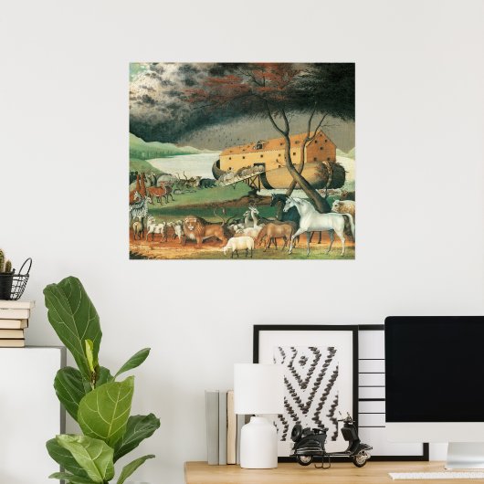 Edward Hicks Noah's Ark Poster (Thuiskantoor)