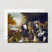 Edward Hicks The Peaceable Kingdom Briefkaart (Voorkant / Achterkant)