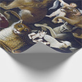 Edward Hicks The Peaceable Kingdom Cadeaupapier (Hoek)