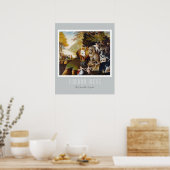 Edward Hicks - The Peaceable Kingdom Poster (Keuken)