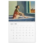 Edward Hopper Art Paintings Vintage Kalender (Mar 2026)
