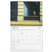 Edward Hopper Artistic Wall Calendar Kalender (Feb 2027)