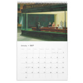 Edward Hopper Artistieke Esthetische Muurkalender Kalender (Jan 2027)