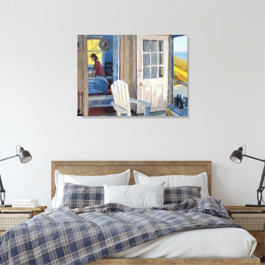 edward hopper canvas afdruk (Insitu (Slaapkamer))