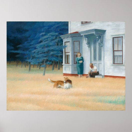 Edward Hopper Cape Cod Evening Poster (Voorkant)