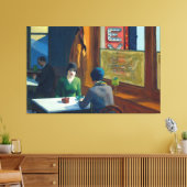 Edward Hopper - Chop Suey (1930) Canvas Afdruk (Insitu (Woonkamer))