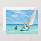 Edward Hopper Ground Swell (1939) Fine Art Briefkaart (Voorkant / Achterkant)