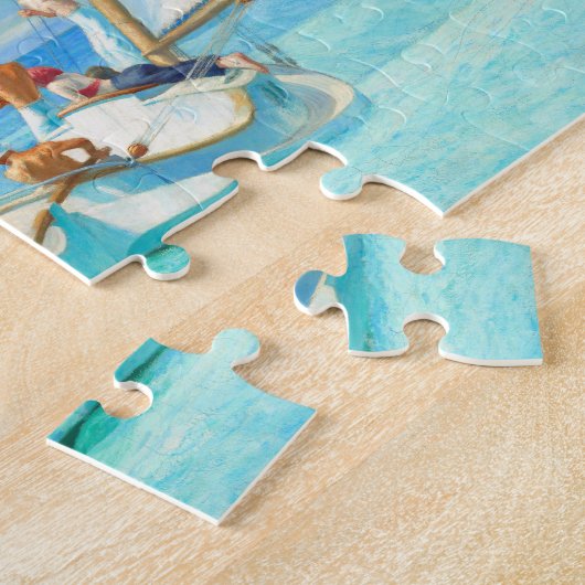 Edward Hopper Ground Swell (1939) Fine Art Legpuzzel (Zijkant)