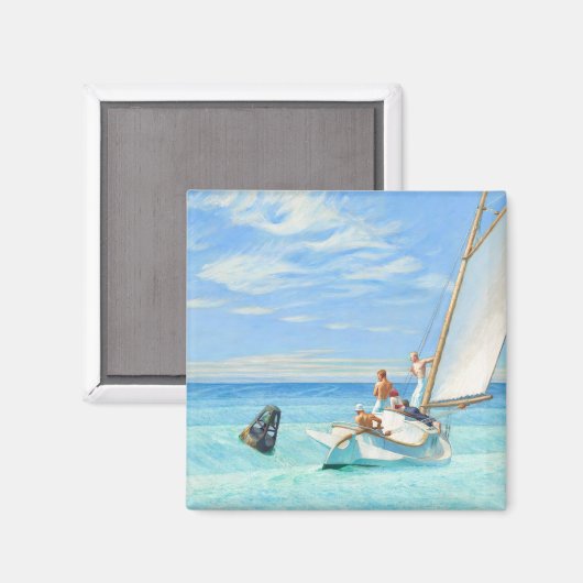 Edward Hopper Ground Swell 1939 Magneet (Voorkant / Achterkant)