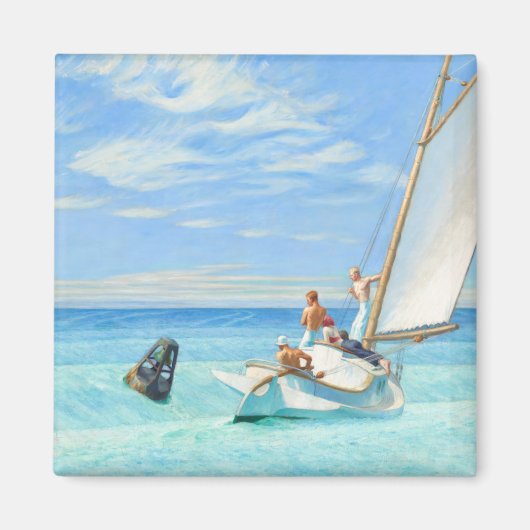 Edward Hopper Ground Swell 1939 Magneet (Voorkant)