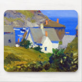 Edward Hopper Monhegan Houses Muismat (Voorkant)