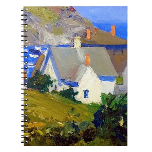 Edward Hopper Monhegan Houses Notitieboek (Voorkant)