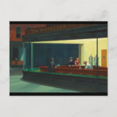 Edward Hopper - Nighthawks Briefkaart (Voorkant)