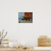 edward hopper poster (Keuken)