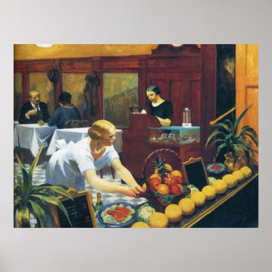 edward hopper poster (Voorkant)