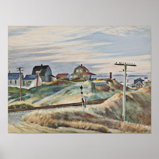 edward hopper poster (Voorkant)
