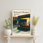 Edward Hopper Print | Nighthawks Poster