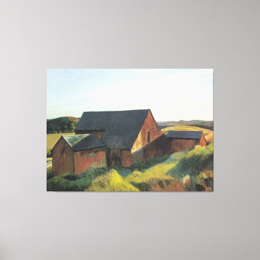 edward hopper schilderijen kunst canvas afdruk (Voorkant)