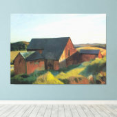 edward hopper schilderijen kunst canvas afdruk (Insitu (Houten vloer))