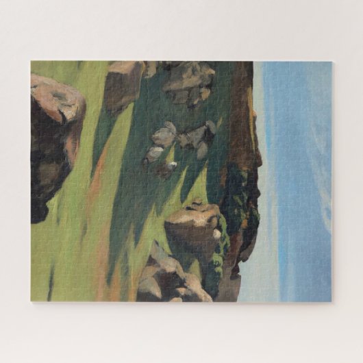 edward hopper schilderijen kunst legpuzzel (Horizontaal)