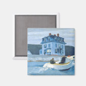 edward hopper schilderijen kunst magneet (Voorkant / Achterkant)