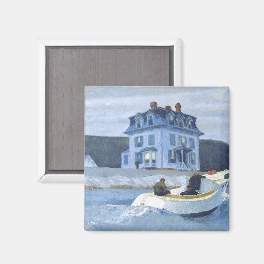 edward hopper schilderijen kunst magneet (Voorkant / Achterkant)