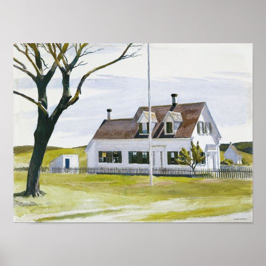 edward hopper schilderijen kunst poster (Voorkant)
